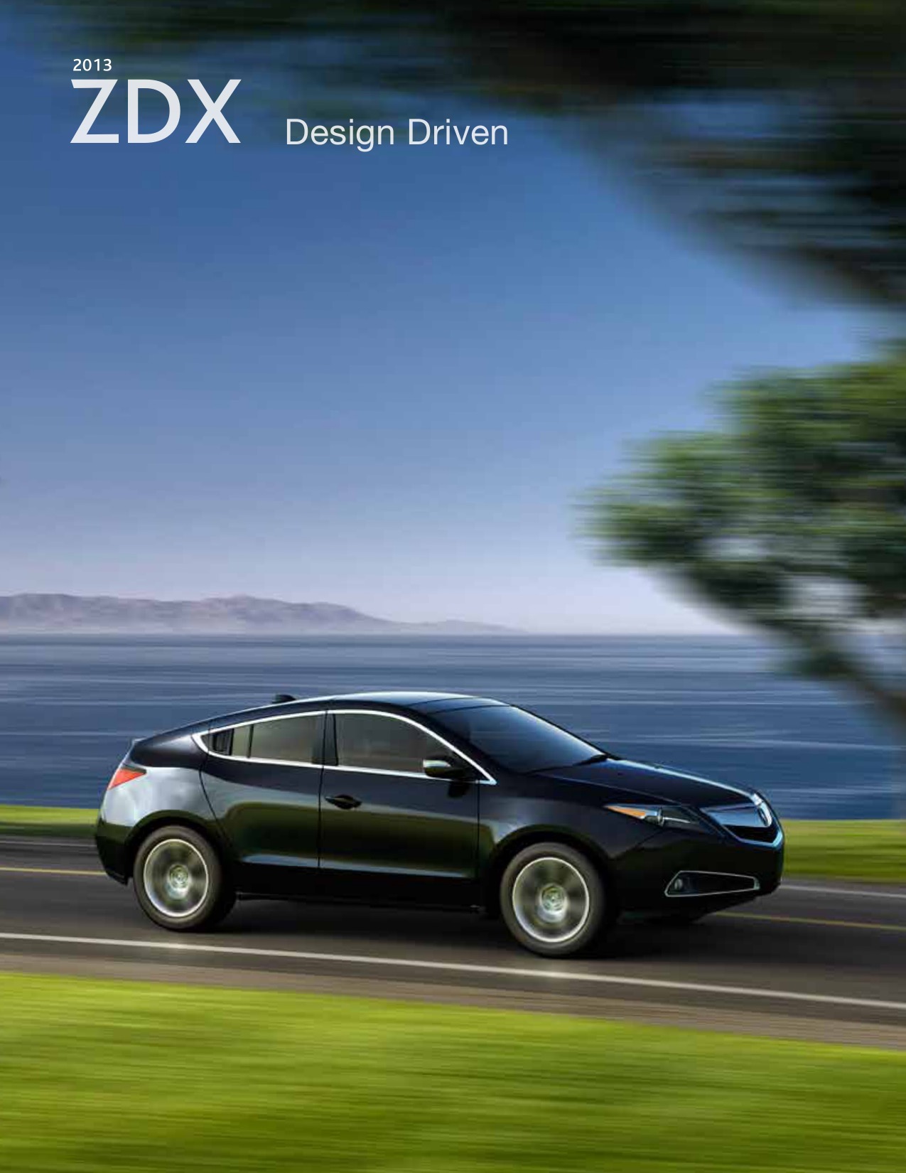 2013 Acura ZDX Brochure Page 2